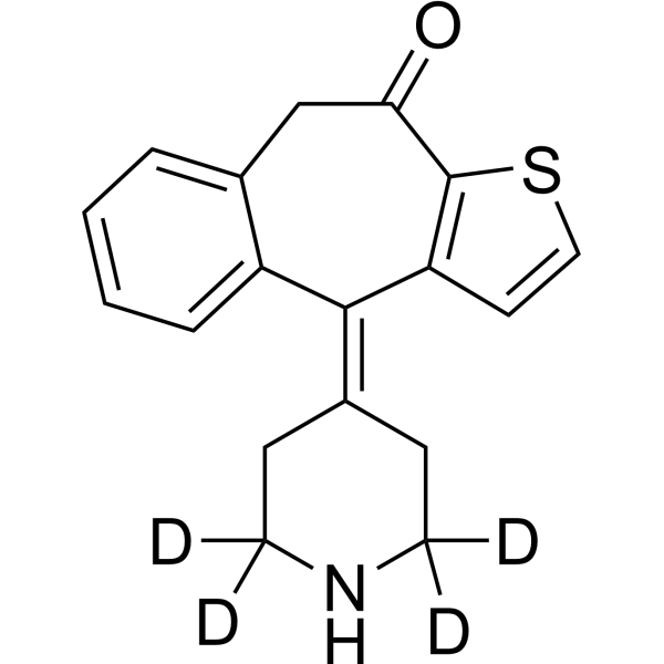 Ketotifen impurity 3-d4